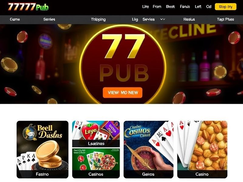 Welcome to 777 Pub Com PH – your premier destination for online gambling games, slots, live betting, and real money wins. Log in securely to access exclusive promotions and thrilling casino experiences.