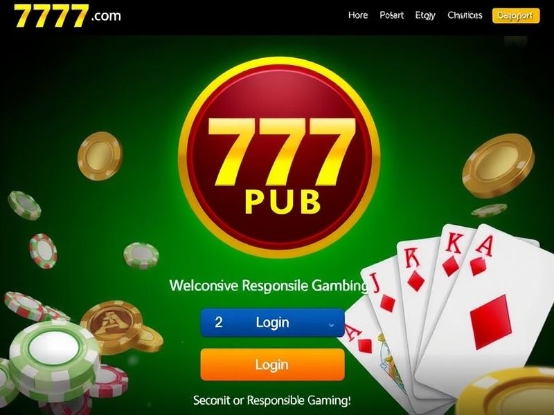 Welcome to 777 Pub Com PH – your premier destination for online gambling games, slots, live betting, and real money wins. Log in securely to access exclusive promotions and thrilling casino experiences.